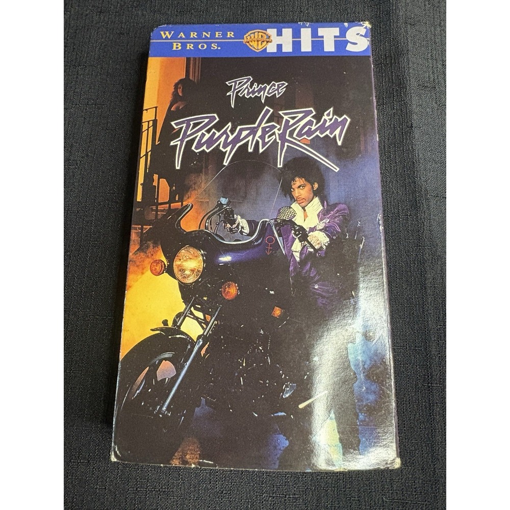 Prince Purple Rain VHS 1997 Warner Bros Hits Musical Drama Film R Rated NTSC